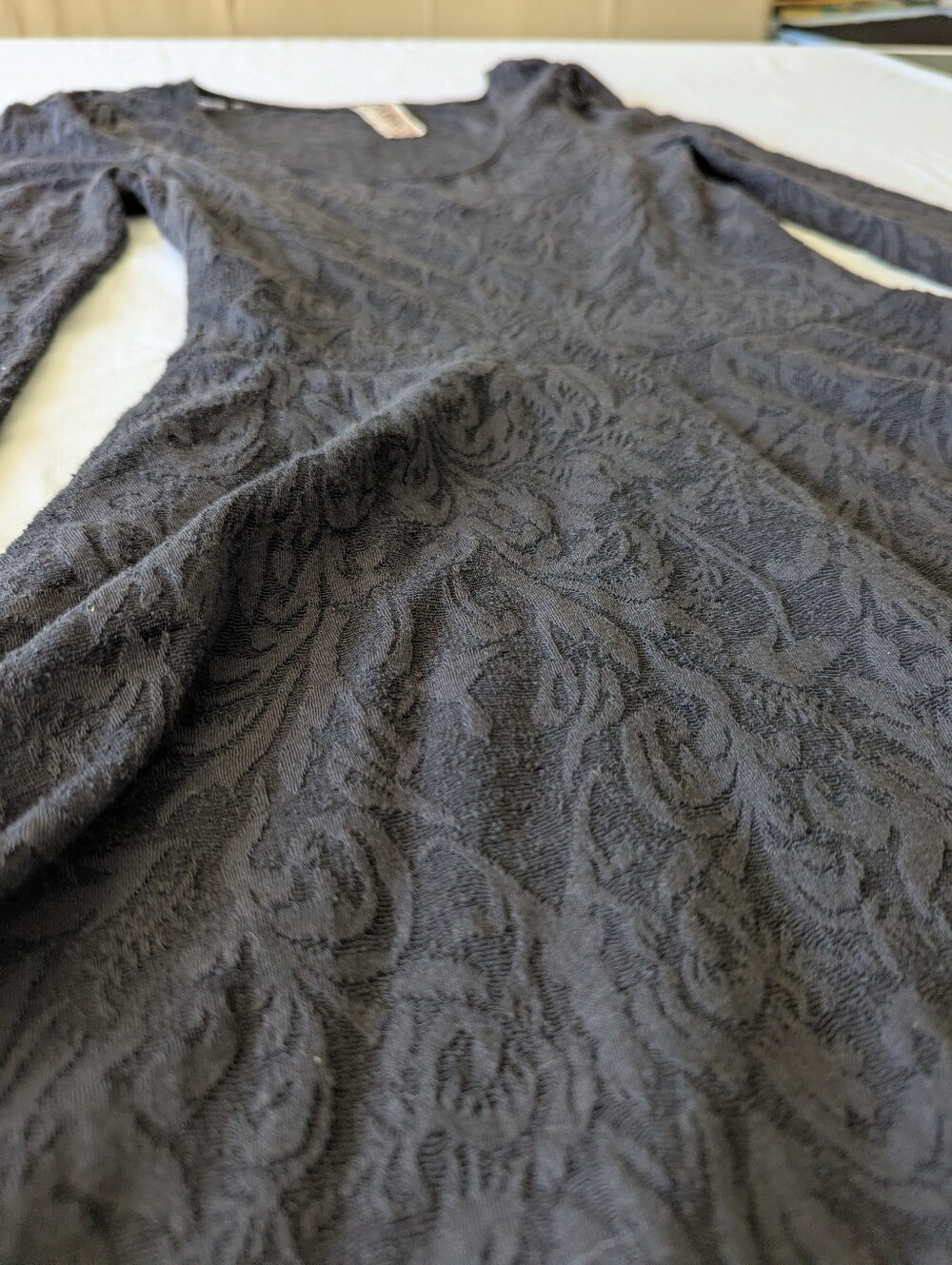 Free People Y2K Long Sleeve Lace Dress With Tulle Skirt Detail - Picture 10 of 13